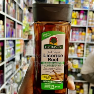 Dr. Davey Licorice Root Extract Body Oil in Kenya – Brightening & Even Tone Body Oil for Radiant Skin